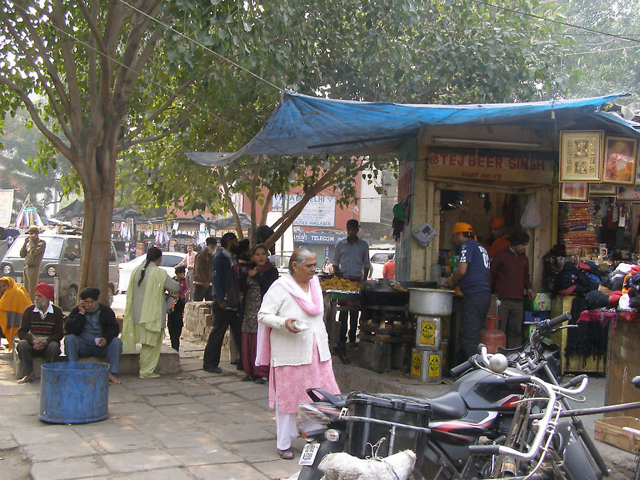 Уличная жизнь Индия