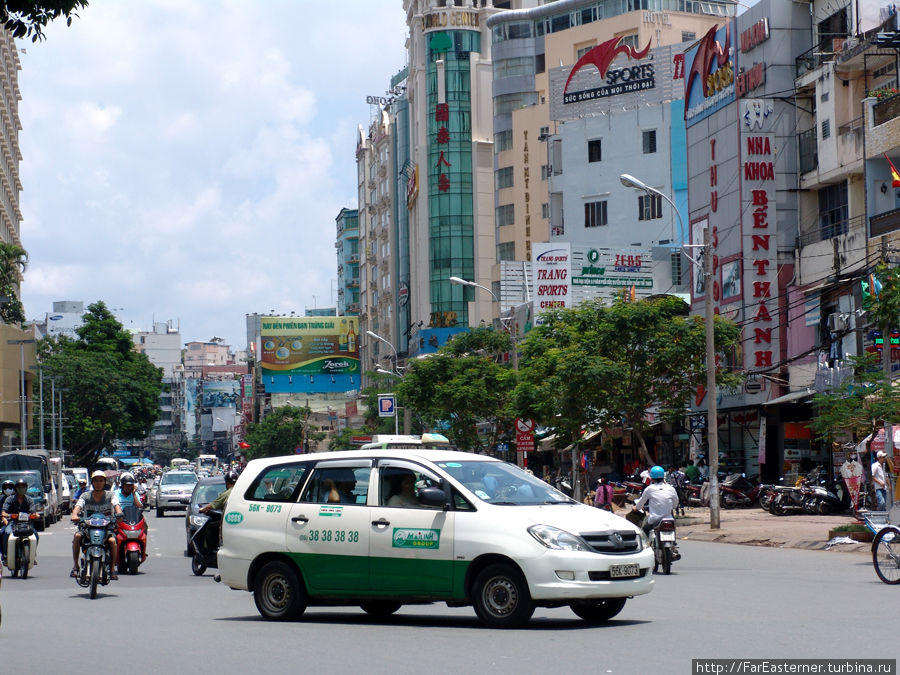 Бульвар Пам Нгу Лао и окрестности Хошимин, Вьетнам