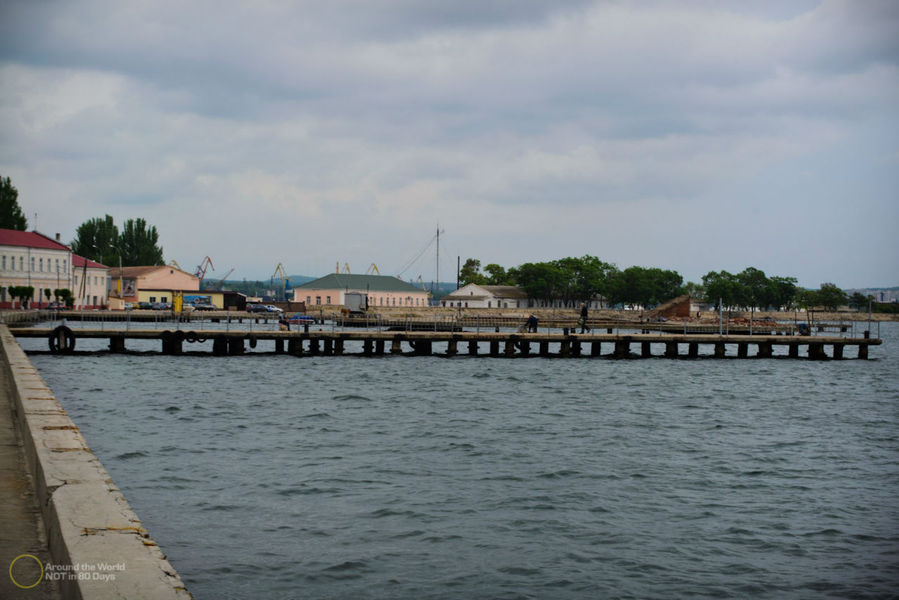 Прогулка по городу Керчь, Россия