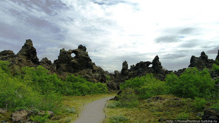 Темные замки Рейкьяхлид, Исландия