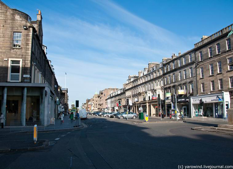 В целом, Новый город выглядит вот так Эдинбург, Великобритания