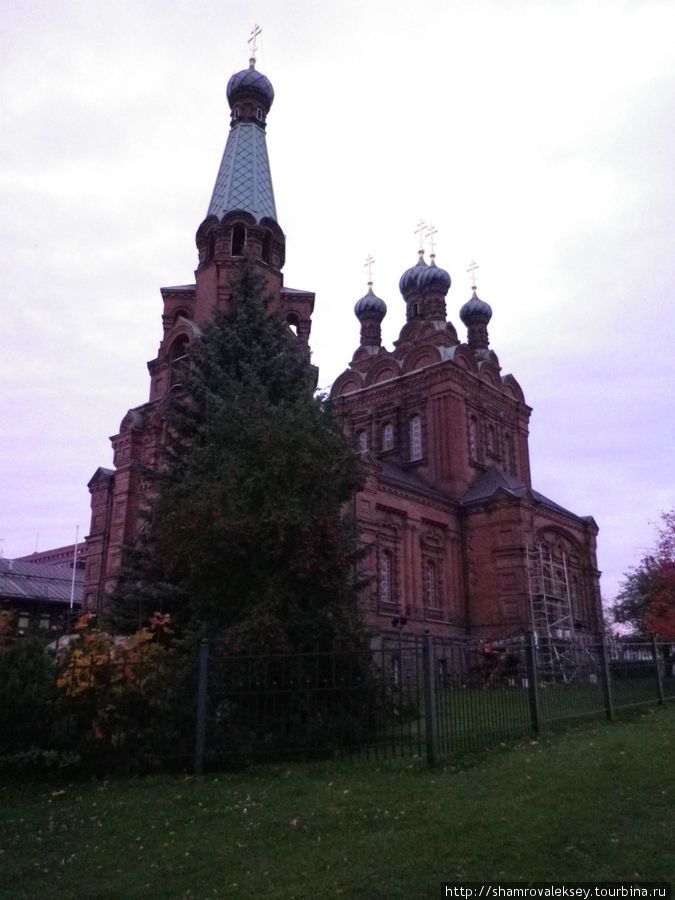 Храм св. Александра Невского и св. Николая Тампере, Финляндия