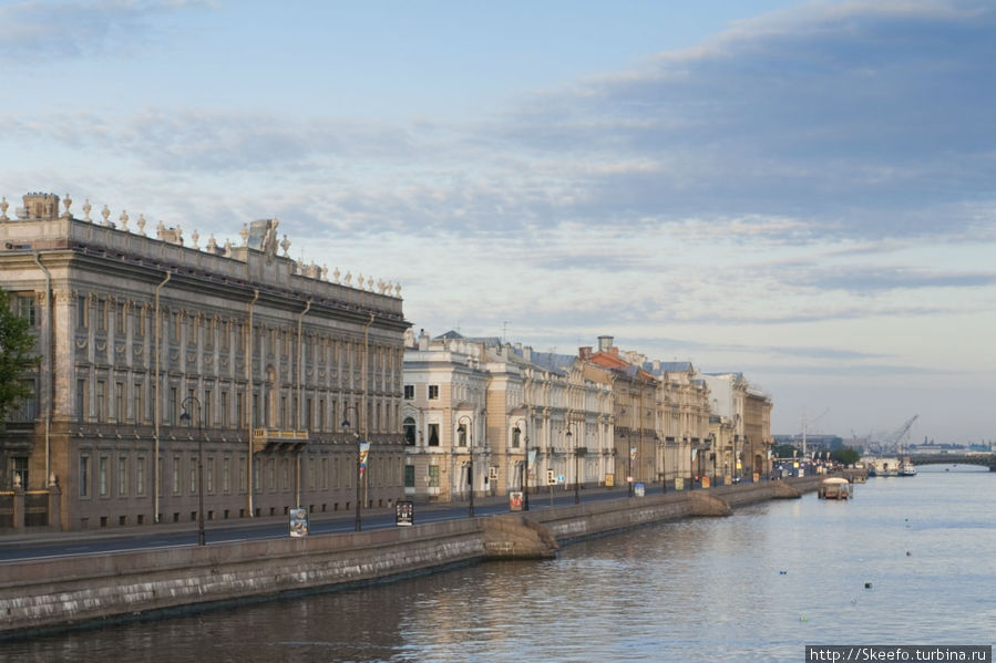 С Троицкого моста Санкт-Петербург, Россия