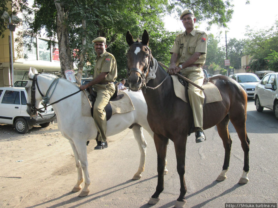 Джайпурская полиция на страже! Джайпур, Индия
