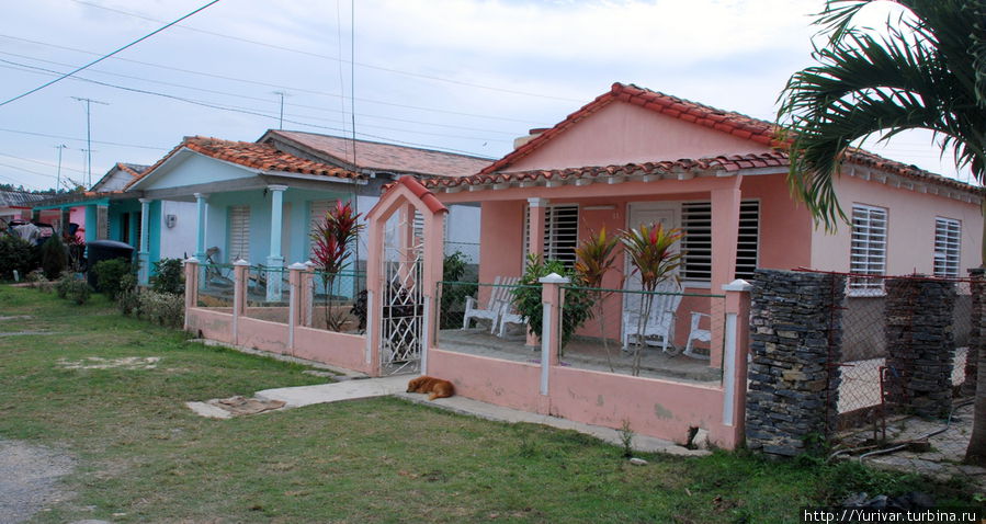 Дома жителей Виньялеса Куба