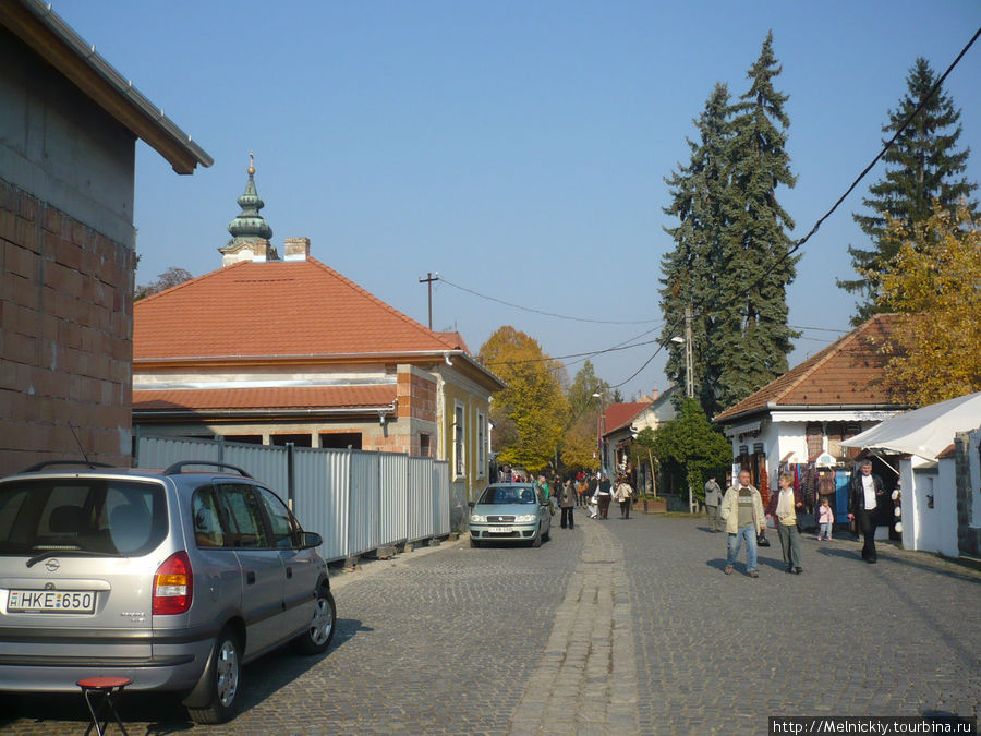 Прогулка по городу мастеров Сентендре, Венгрия