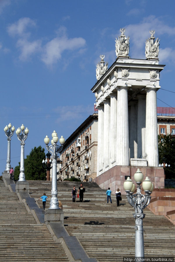 Просто гигантская лестница Волгоград, Россия