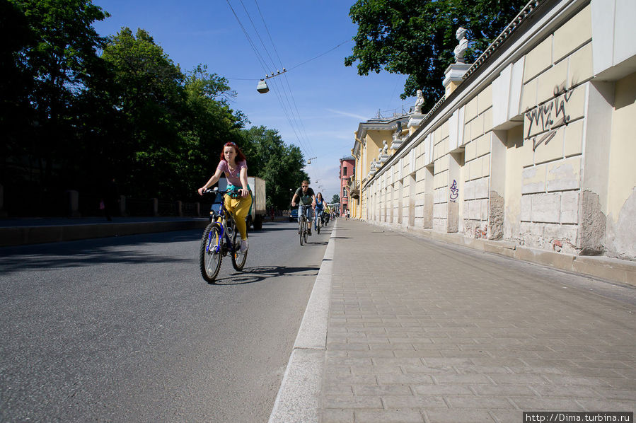 Велопробег «За велогород!» Санкт-Петербург, Россия