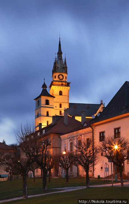 Церковь св. Екатерины Кремница, Словакия