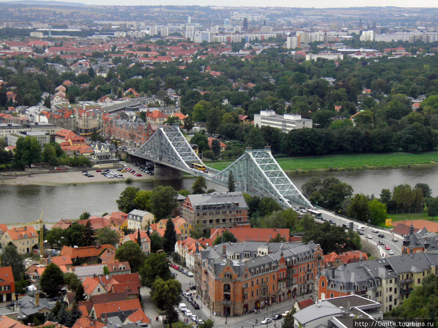 Мост Голубое чудо. Дрезден, Германия