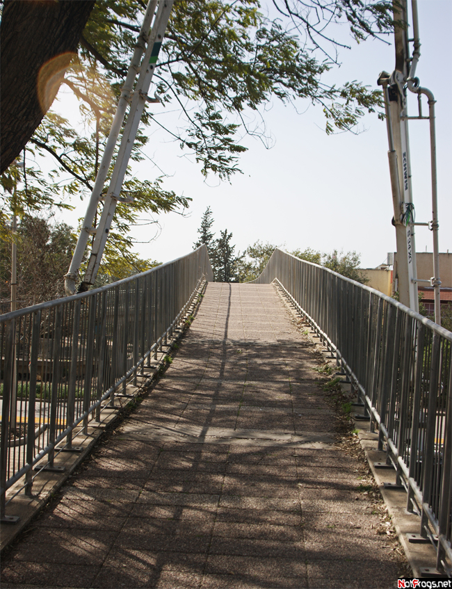 Мост над дорогой Кацрин, Израиль