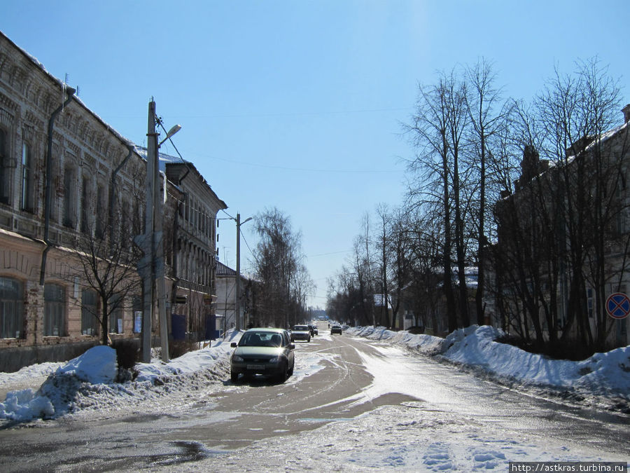 обернемся на улицу Преображенского Пошехонье, Россия
