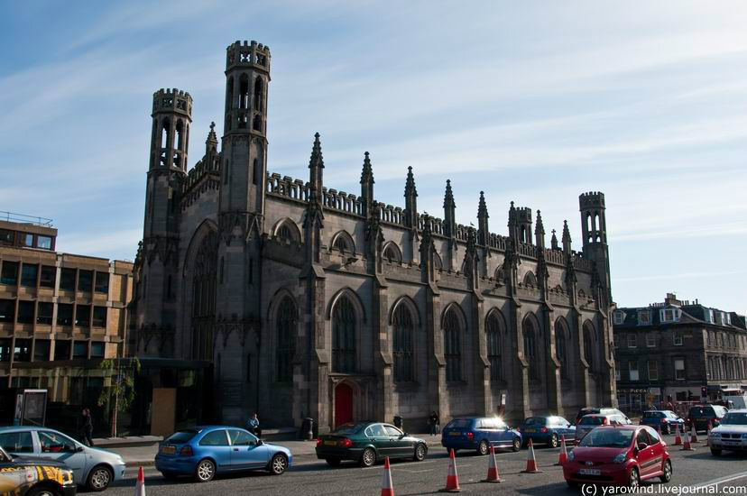 Церковь – св. Павла и св. Георгия С фасада ее я уже показывал в первой части отчета по Эдинбургу Эдинбург, Великобритания