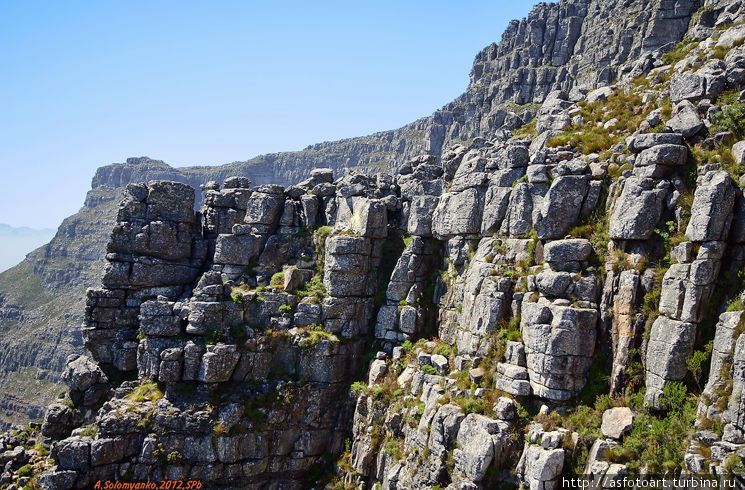 Крутизна склонов впечатляет Кейптаун, ЮАР