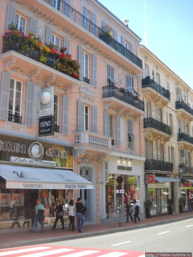 Одна из улиц Монако-Вилль, Монако