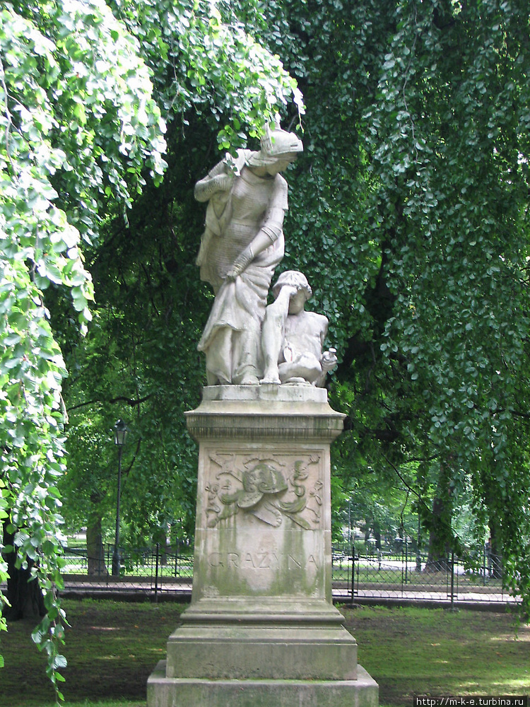 памятник Гаржине и Литаво