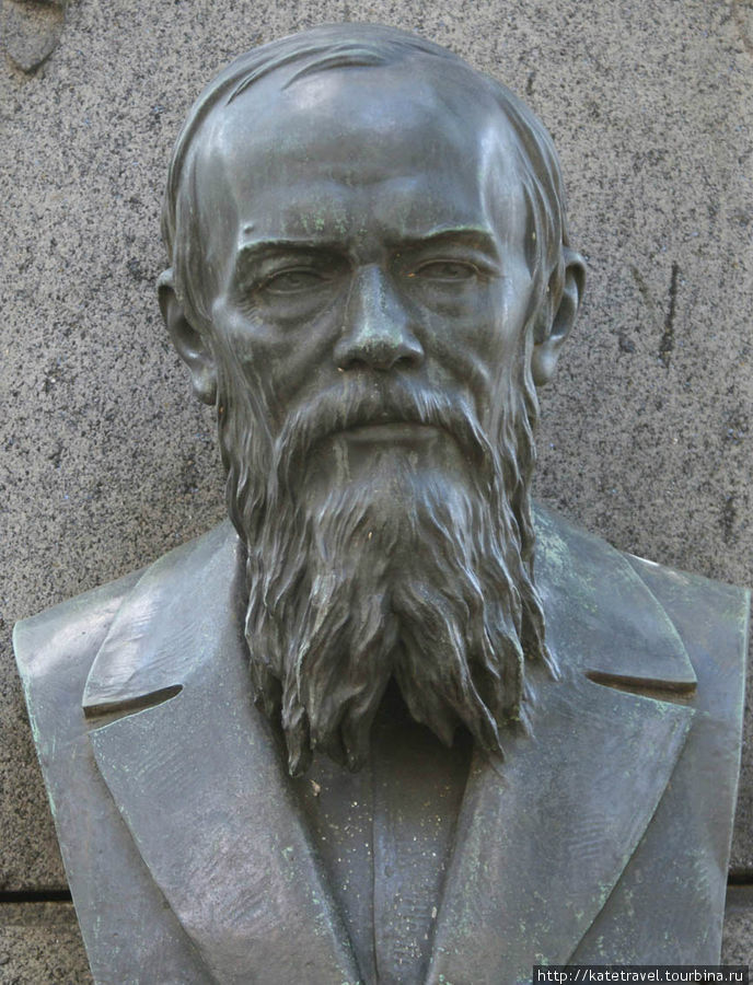 Бюст Ф. М. Достоевского Санкт-Петербург, Россия