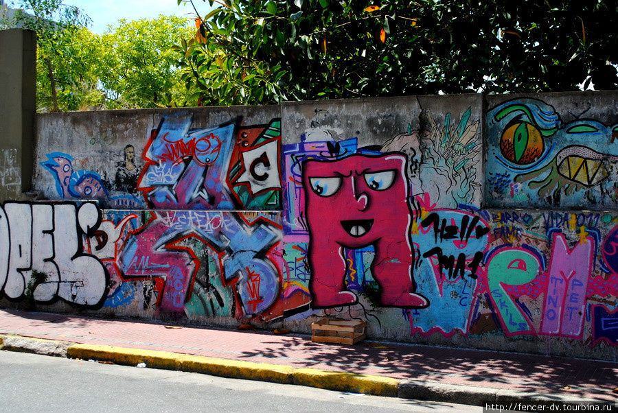 Уличные рисунки Буэнос-Айреса Буэнос-Айрес, Аргентина