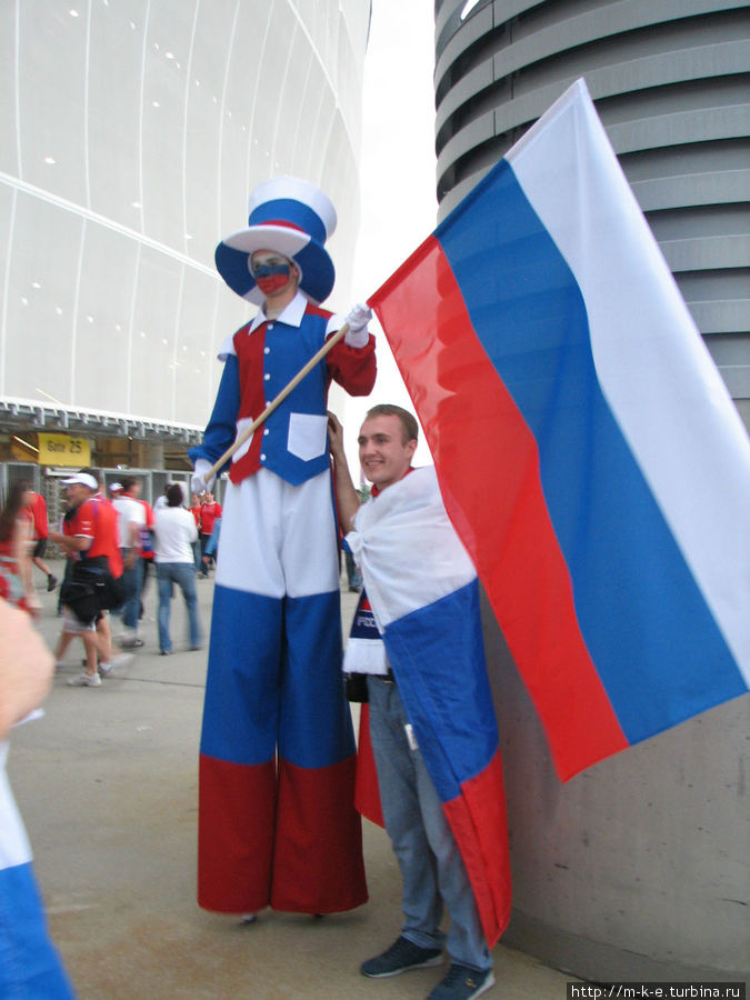 Как я побывал на ЕВРО 2012. Россия-Чехия Вроцлав, Польша