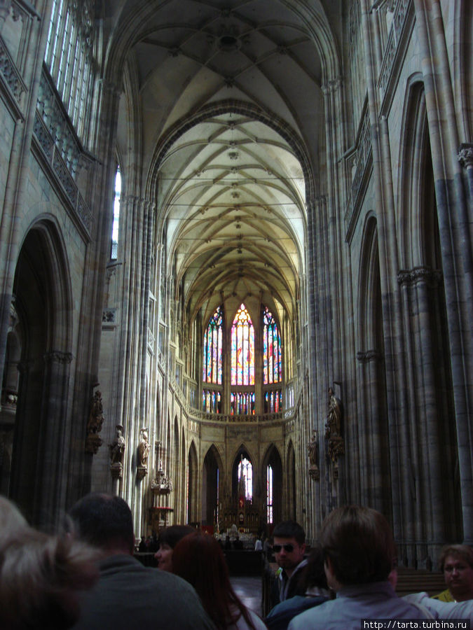 В Кафедральном соборе Прага, Чехия