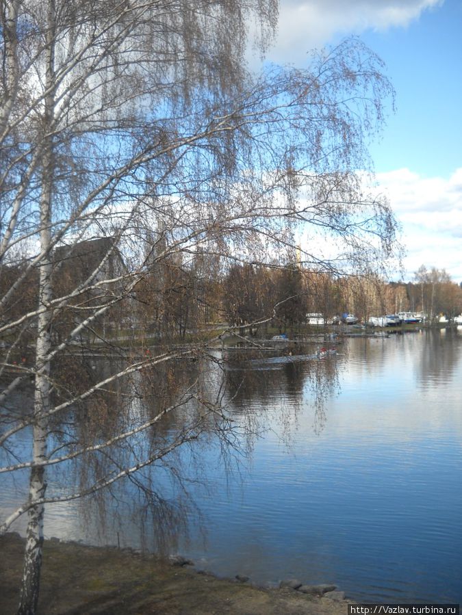 У озера Валкеакоски, Финляндия