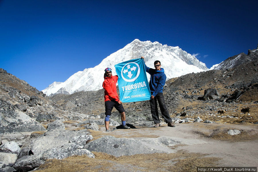Я Турбина и Руслан Гора Эверест (8848м), Непал