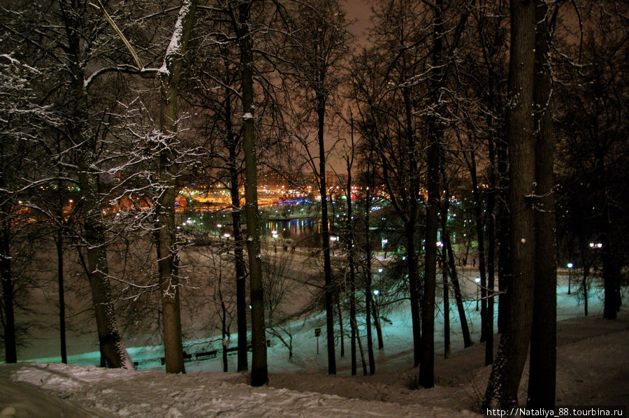 Зимний парк Царицыно Москва, Россия