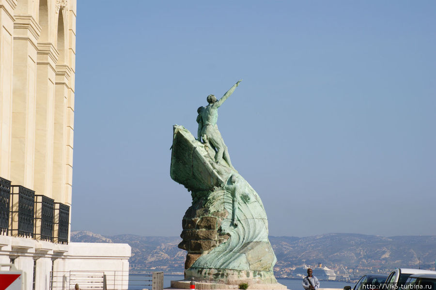 Памятник Героям моря Марсель, Франция
