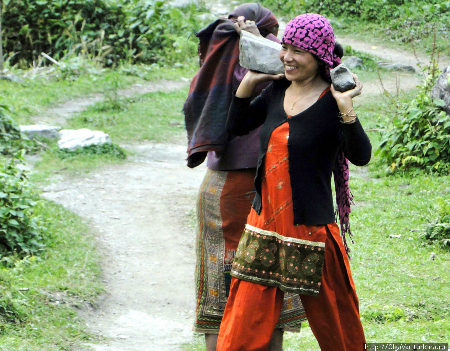 На работу как на праздник Зона Гандаки, Непал