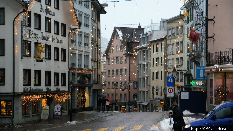 Маленький городок с большой историей Айнзидельн, Швейцария