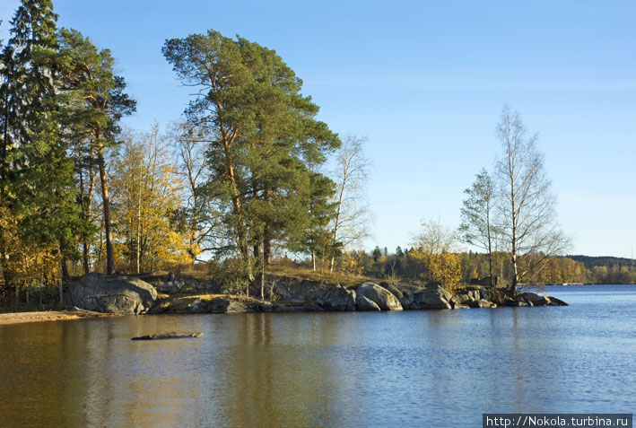 Озеро Пюхяярви Тампере, Финляндия
