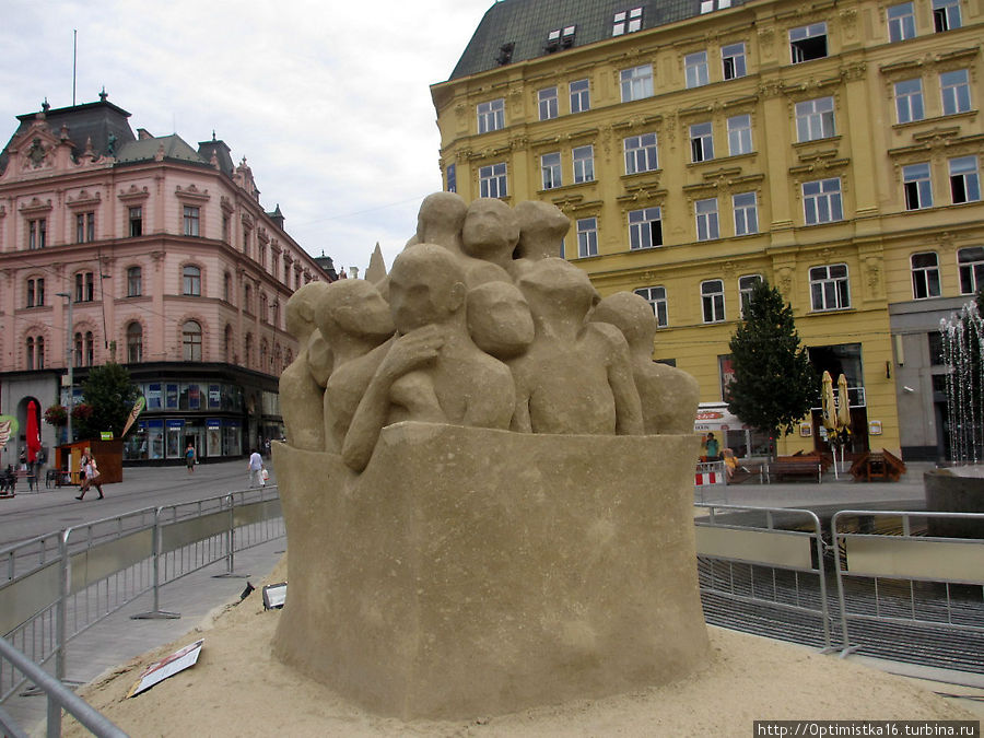 Что мы увидели на площади Свободы Брно, Чехия