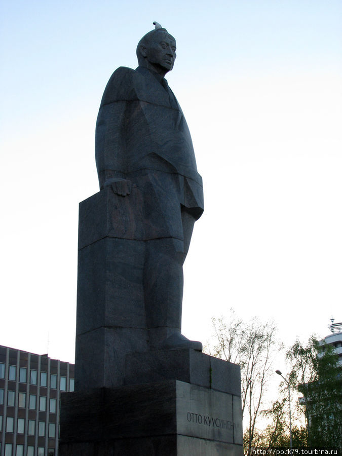 Отто Куусинен — коммунист, председатель Президиума Верховного Совета КФССР. Петрозаводск, Россия