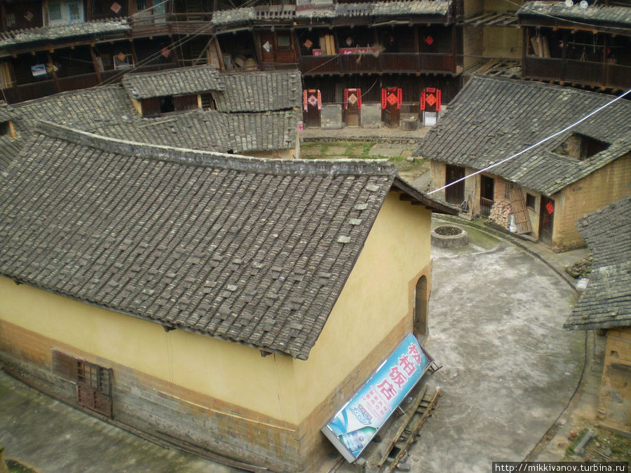 Тулоу — круглые и квадратные дома-крепости Провинция Фуцзянь, Китай