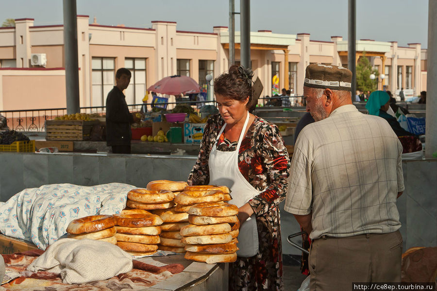 И снова лепешки Самарканд, Узбекистан