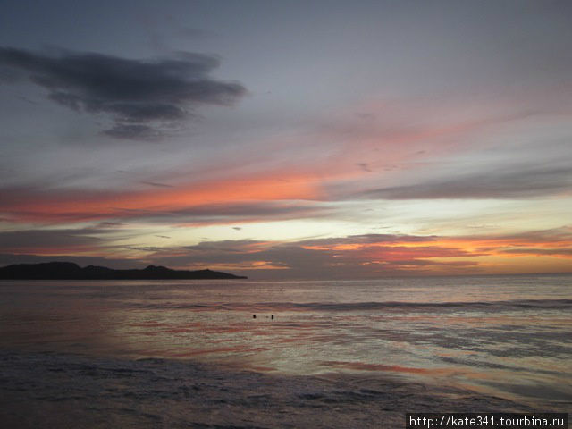 Тихоокеанские закаты Плайя-Фламинго, Коста-Рика