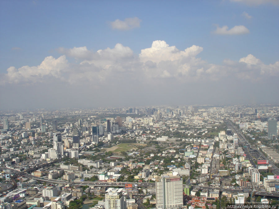 Вид на Бангкок со смотровой площадки. Бангкок, Таиланд