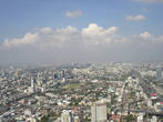 Вид на Бангкок со смотровой площадки.