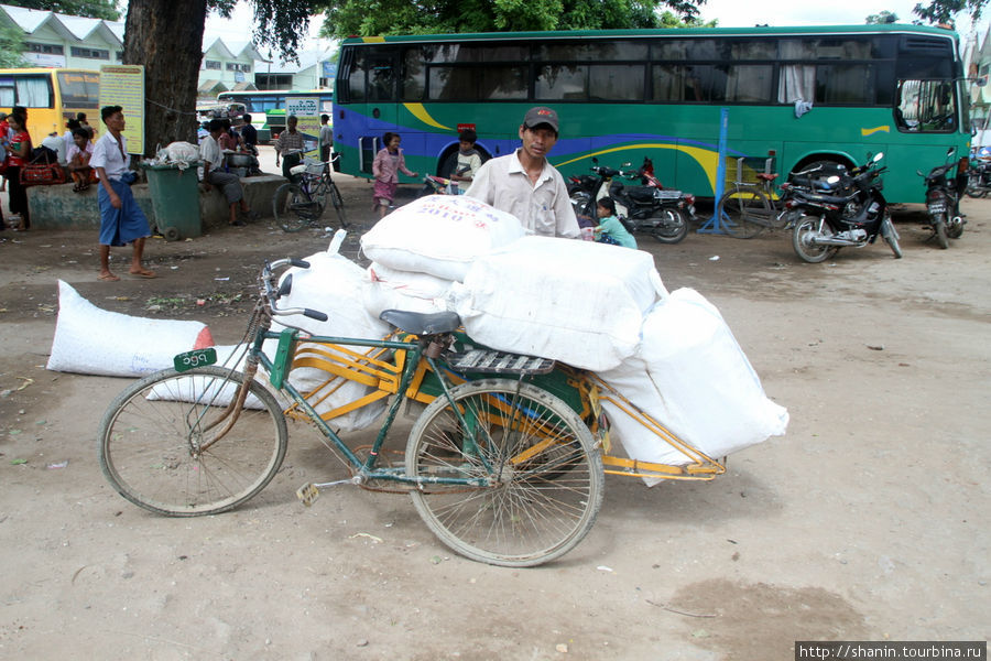 рузовой велорикша Монива, Мьянма