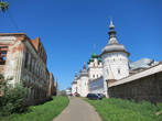западные стены и башни кремля