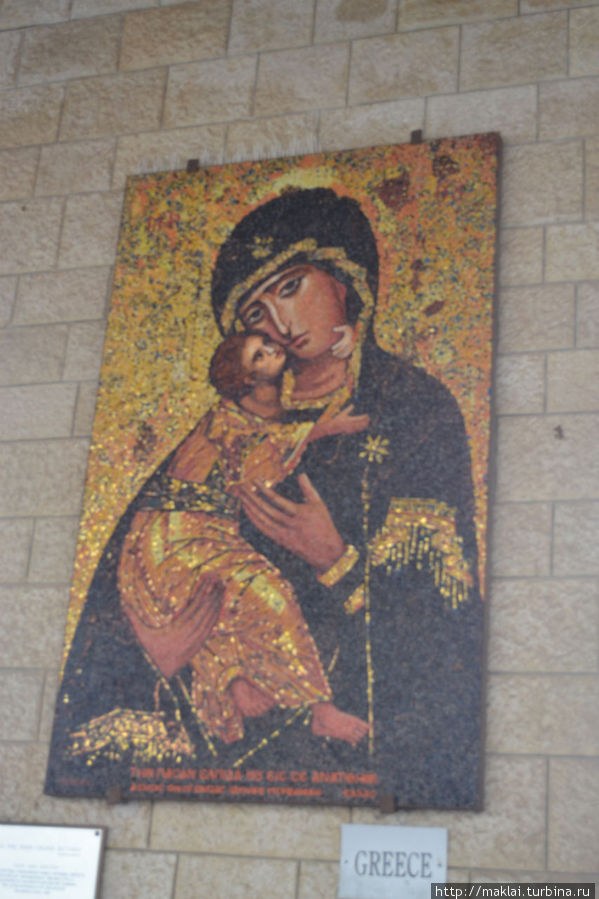 Греческая Богородица. Назарет, Израиль
