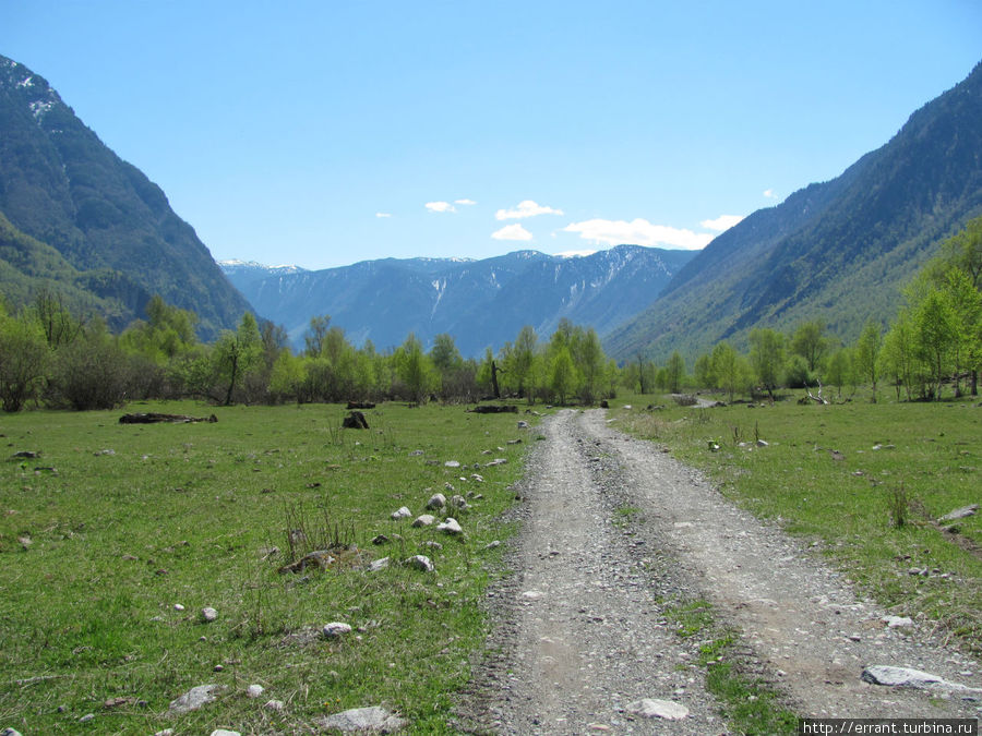 Долина реки Чулышман Республика Алтай, Россия
