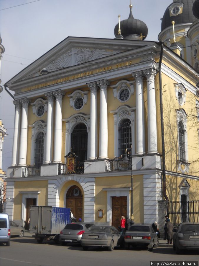 Фасад собора Санкт-Петербург, Россия