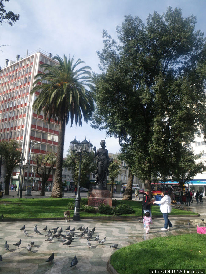 Площадь Виктории Вальпараисо, Чили