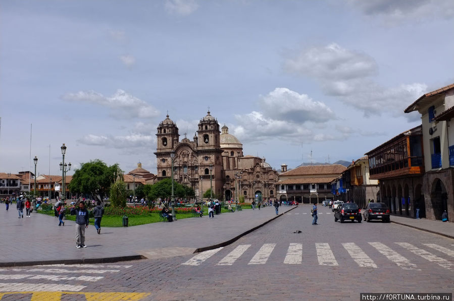 церквь Компаньиа-де-Хесус. Куско, Перу