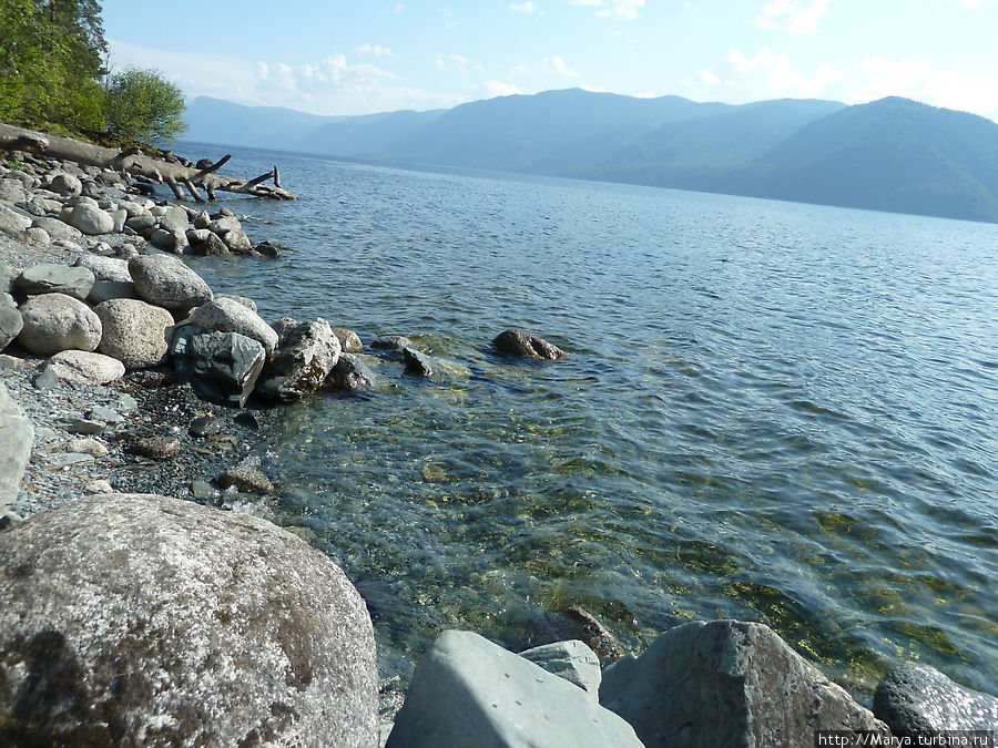 оз. Телецкое — вдаль вода, вода... Белокуриха, Россия