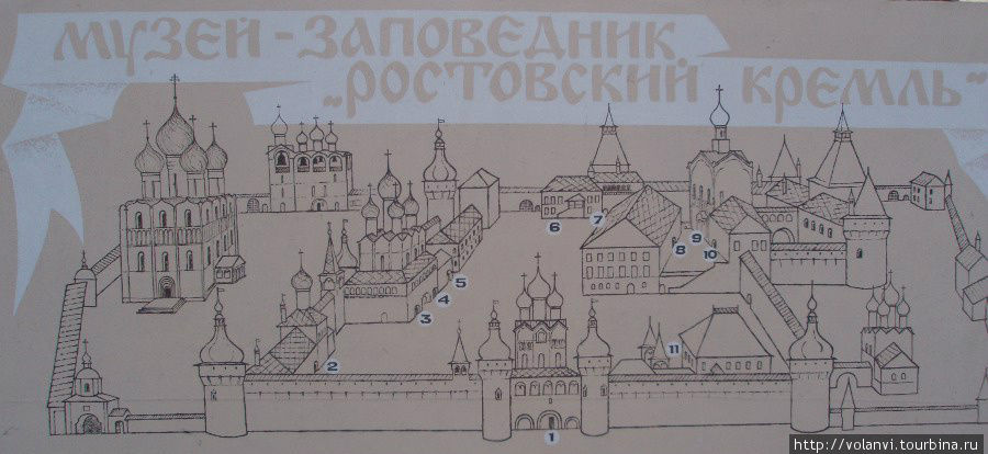 Рисунки ростовского кремля