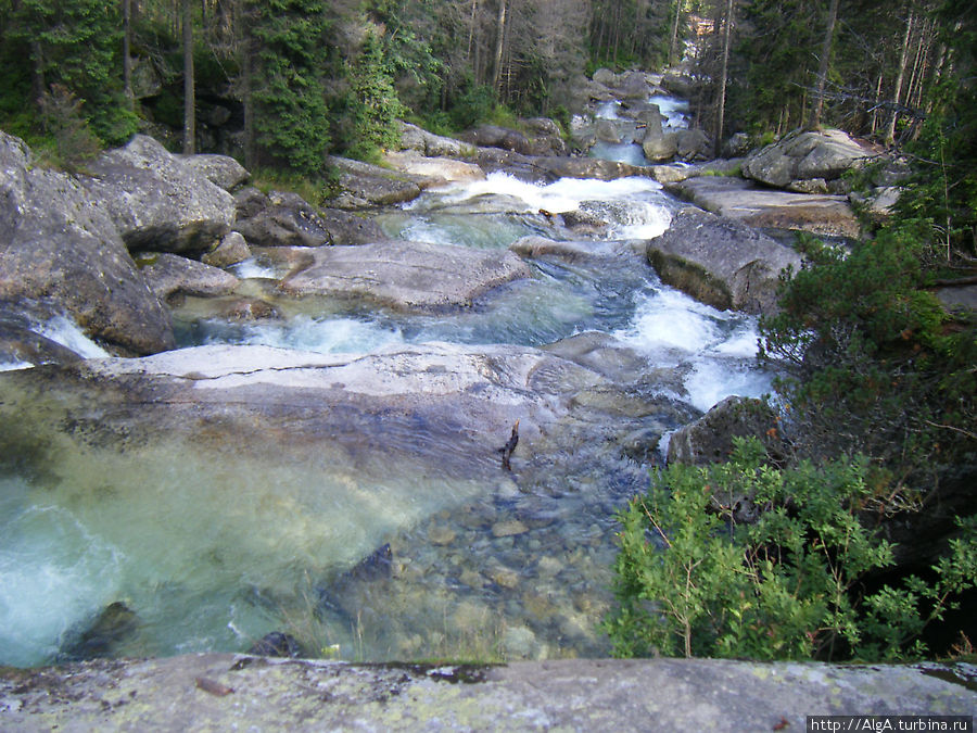 Студёные водопады Словакия