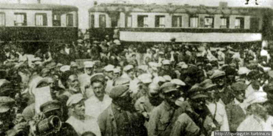 Торжественное открытие движения на электрифицированном участке Баку Сабунчи 8 июля 1926 Сабунчи, Азербайджан