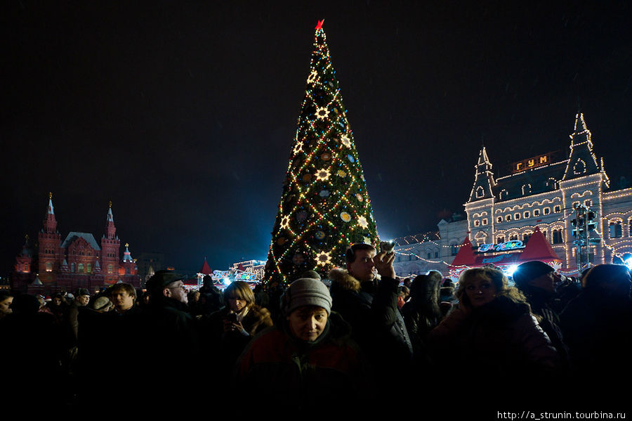 Новый год — бессмысленный и беспощадный!.. Москва, Россия